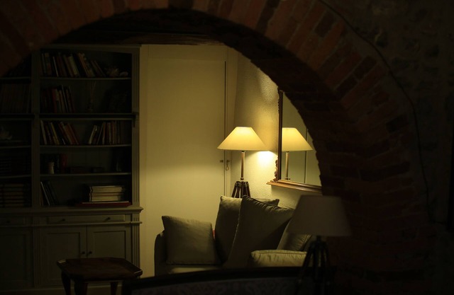 Stone farmhouse near Massa Marittima, with incredible view until the Elba island