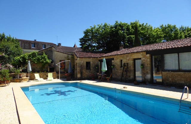 Stone house with private pool