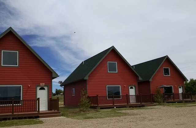 Stone Turtle Lodges has 3 luxurious individual cabins 3 miles north of Cortez.
