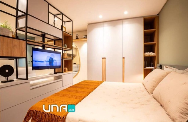 Studio 506 com vista Parque Una