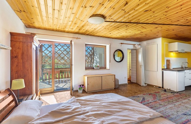 Studio Apartment 'Fuchsbau Am Chiemsee' with Private Terrace and Wi-Fi