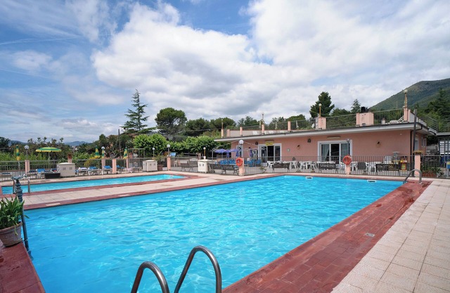 Studio Apartment "Monolocale Con Soppalco 43" with Shared Pool, Private Terrace & Wi-Fi