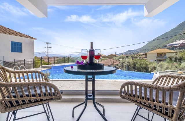 Studio Apartment 'Oceanida Afrodite Lyxury Suite' with Sea View, Wi-Fi and Air Conditioning
