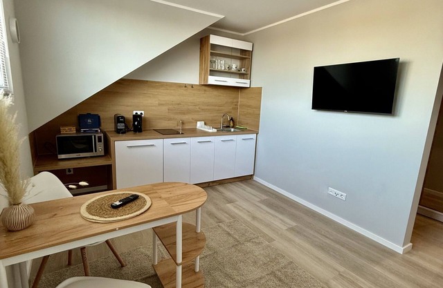 Studio-Apartment-Private Bathroom-Courtyard view