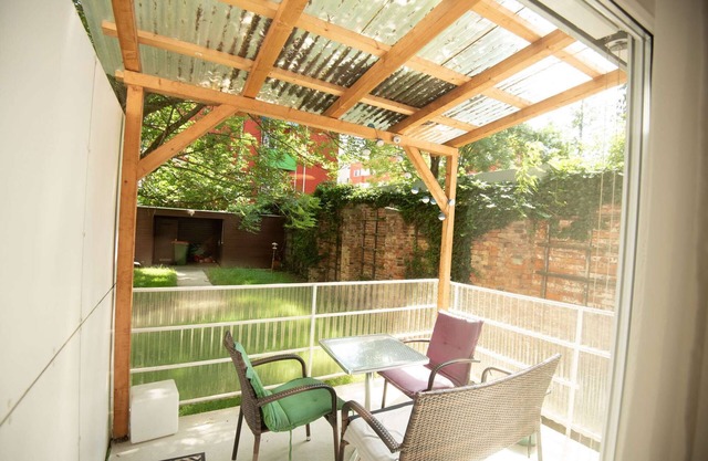 Studio Appartement near the hospital with garden access