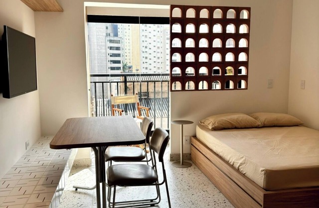 Studio completo em Santa Cecília/Higienópolis