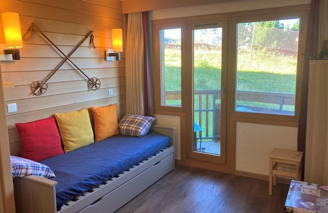 Studio cabine Quartier Falaise - Balcon Sud-Ouest, 4 pers., Près des remontées et commerces - FR-1-634-34
