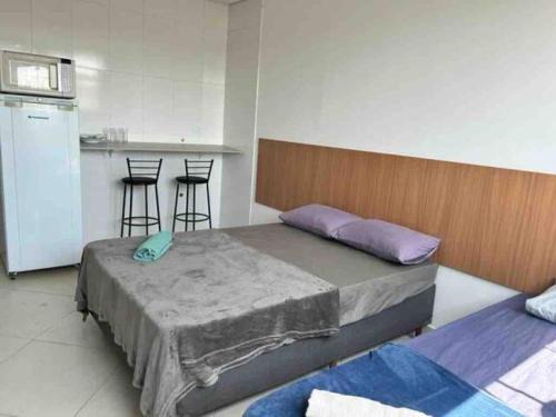 Studio com duas camas ao lado do Expo Center Norte em São Paulo