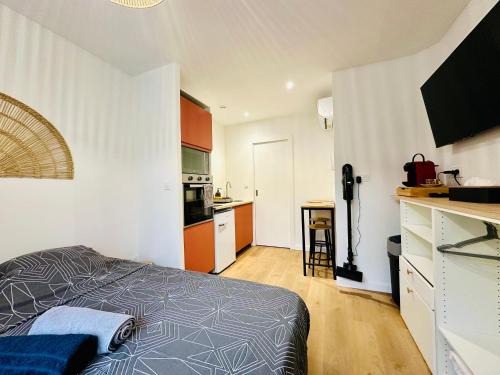 Studio confort centre-ville Clim Wifi Netflix