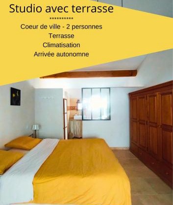 Studio en plein coeur du village