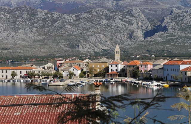 Studio flat with terrace and sea view Vinjerac, Zadar (AS-3248-g)