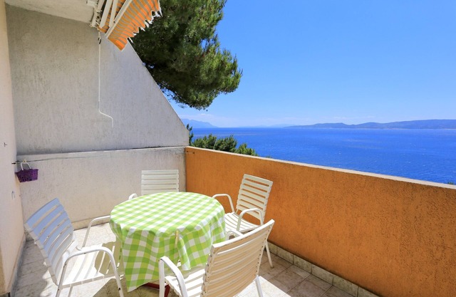 Studio flat with terrace and sea view Marušići, Omiš (AS-1024-c)