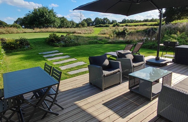 Studio 'Golf Open Sport Gary Player' with private terrace, private garden and Wi-Fi