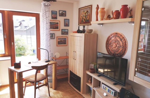 Studio 'Haus Am Waldpark' with Private Terrace, Private Garden and Wi-Fi