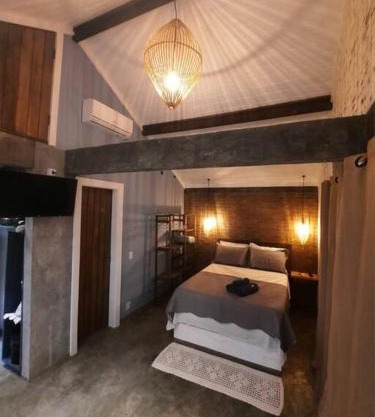 Studio ideal para casais, ecológico na natureza