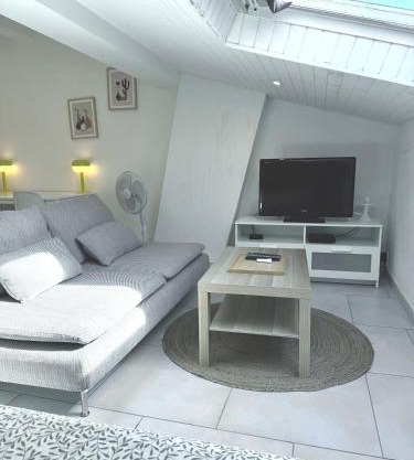 Studio Lumineux & Spacieux, Tout Neuf, Grand Lit