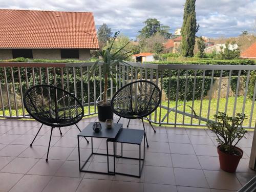 Studio Moderne, Terrasse et Parking