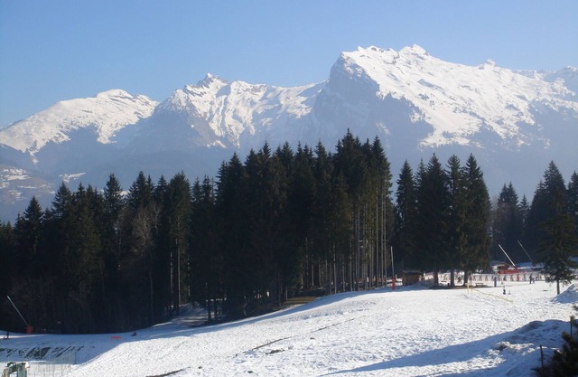 Studio Morillon 1100 center of the resort, At the foot of the slopes + Garage