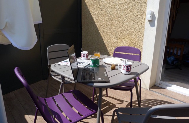 Studio n ° 3 with terrace for 4 people.