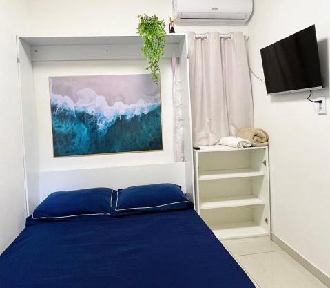 Studio privativo com Ar condicionado