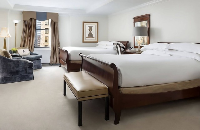 Studio Room 2 Queen Beds, 3 Units, The Michelangelo Hotel, Onsite Dining