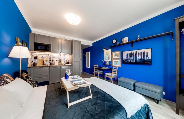 Studio Travel Blue, Harfistka Residence, O2 Arena