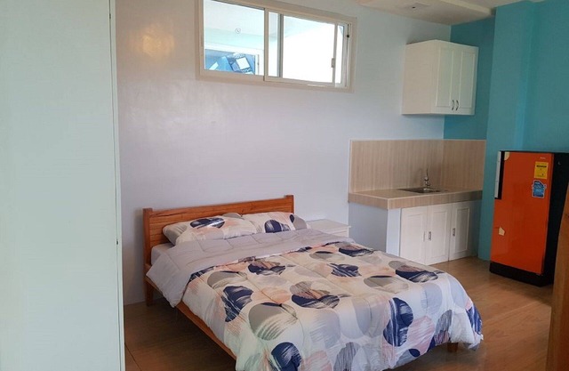 studio type room with private terrace