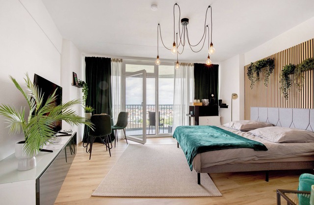 Studio 'View 28' with Balcony and Wi-Fi