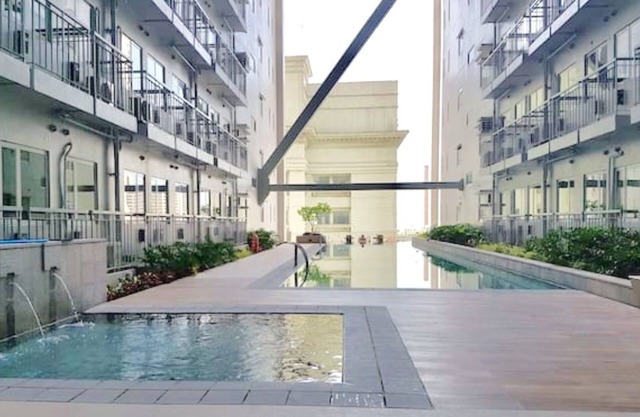 *Studio with loft bed at SMDC Green Residences