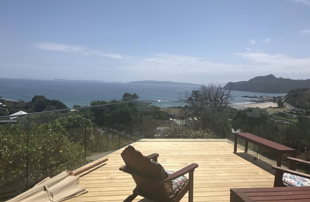 Stunning 180 degree sea views
