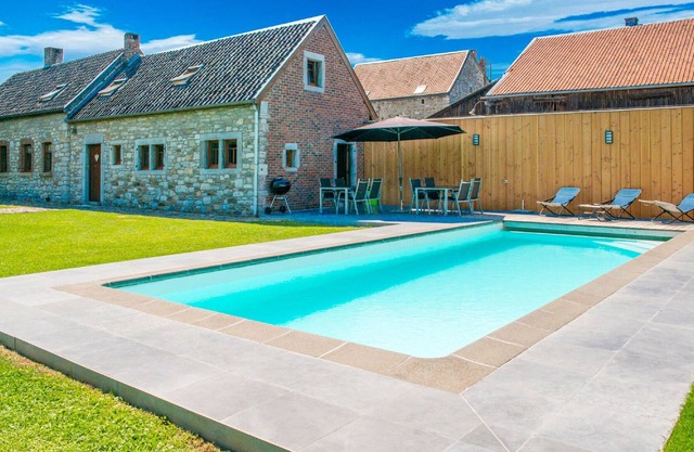 Stunning Chalet in Goé with Swimming Pool, Sauna, Terrace