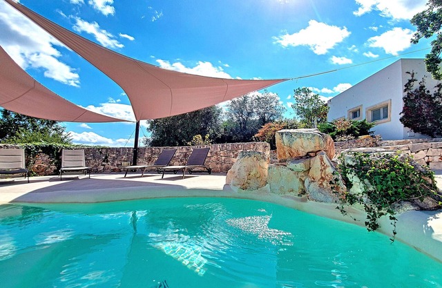 Stunning countryside trulli villa with pool