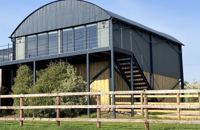 Stunning Dutch Barn conversion in the Shropshire countryside