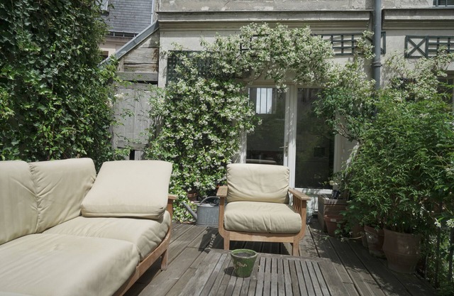 Stunning flat in central paris with a private terrasse