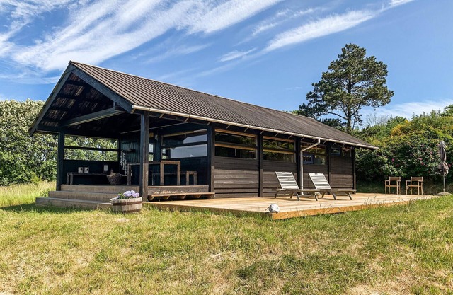 Stunning home in Knebel with WiFi