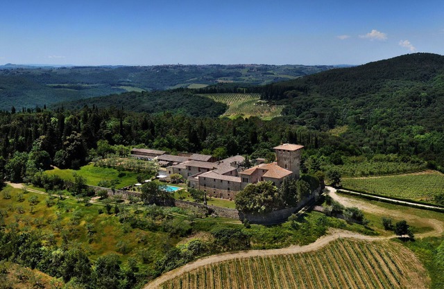 Stunning private Castle 9 BR - 8 BA with pool just 7 miles from Florence!