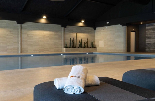 Stunning private villa for 10 guests with hot tub, WIFI, pool, TV and parking