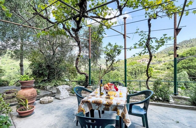 Stunning private villa for 5 guests with WIFI, terrace, pets allowed, panoramic view and parking