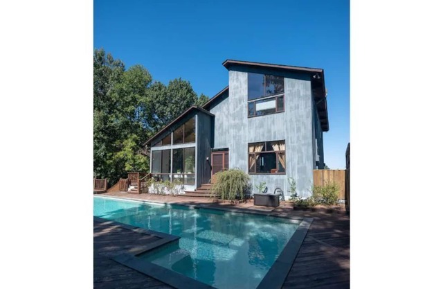Stunning Riverfront Home with Pool, Hot Tub & Kayaks