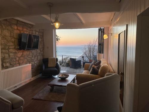 Stunning sea views over Chesil Beach Portland