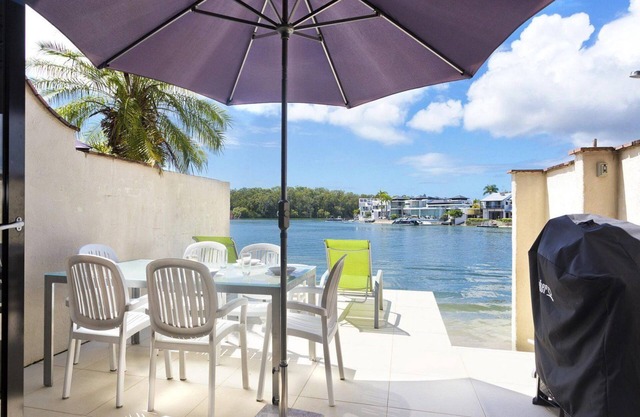 Stunning two level waterfront townhouse