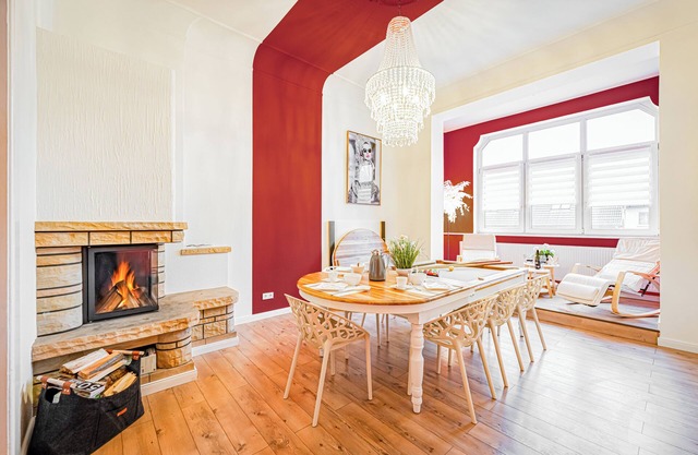 Stylish 148sqm apartment for 9 people with 4 bedrooms, 2 parking spaces