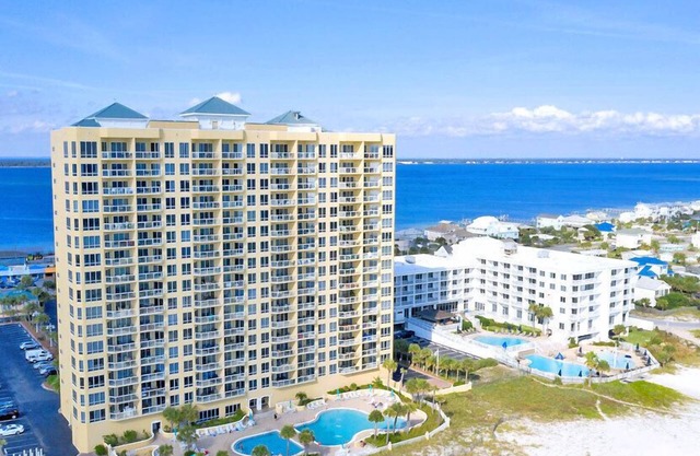 Stylish and Beachy 2 bedroom, 2 bath Gulf Front Condo at Emerald Isle #1503!
