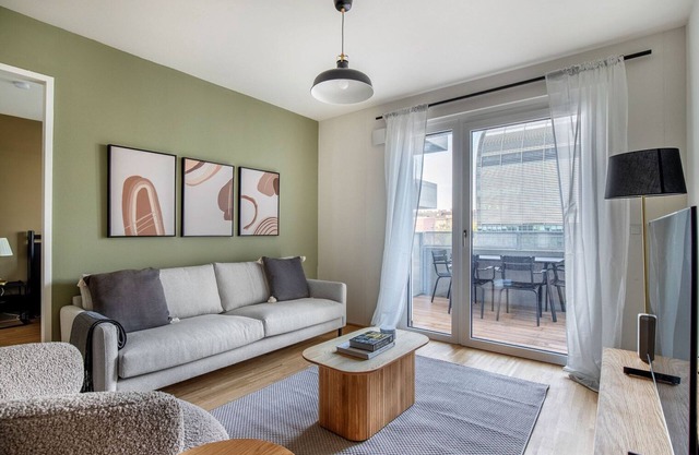 Stylish Brigittenau 2BR w/Playground & Shared Garden, by Blueground