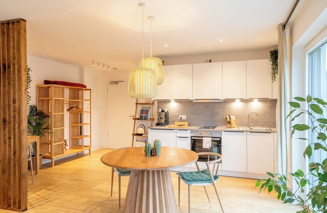 Stylish design apartment in Langenbach, near Munich and Munich Airport