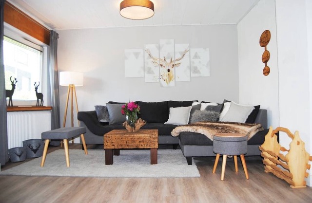 Stylish Eifel house at the Nürburgring with its own garden