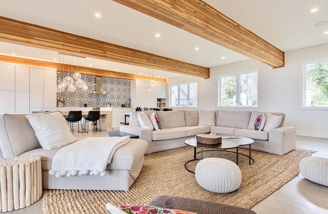 Stylish & Modern Oceanview Retreat with Private Beach!
