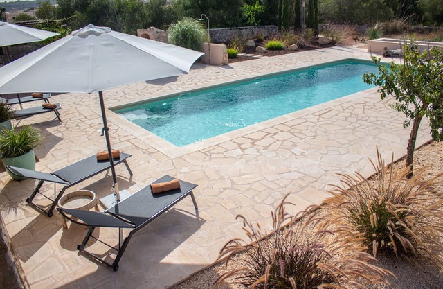 Stylish NATURAL STONE FINCA with a 12m x 4m saltwater pool