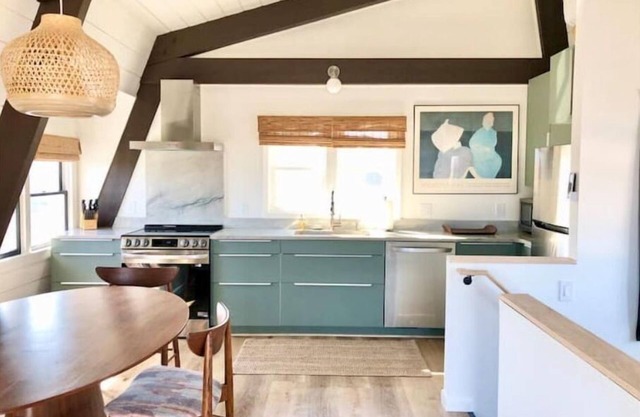 Stylish Oceanfront 70s A-Frame, Fully Renovated