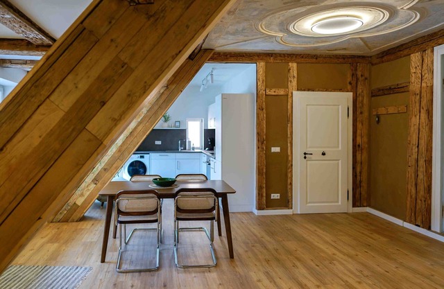 Stylish penthouse flat with a certain charm